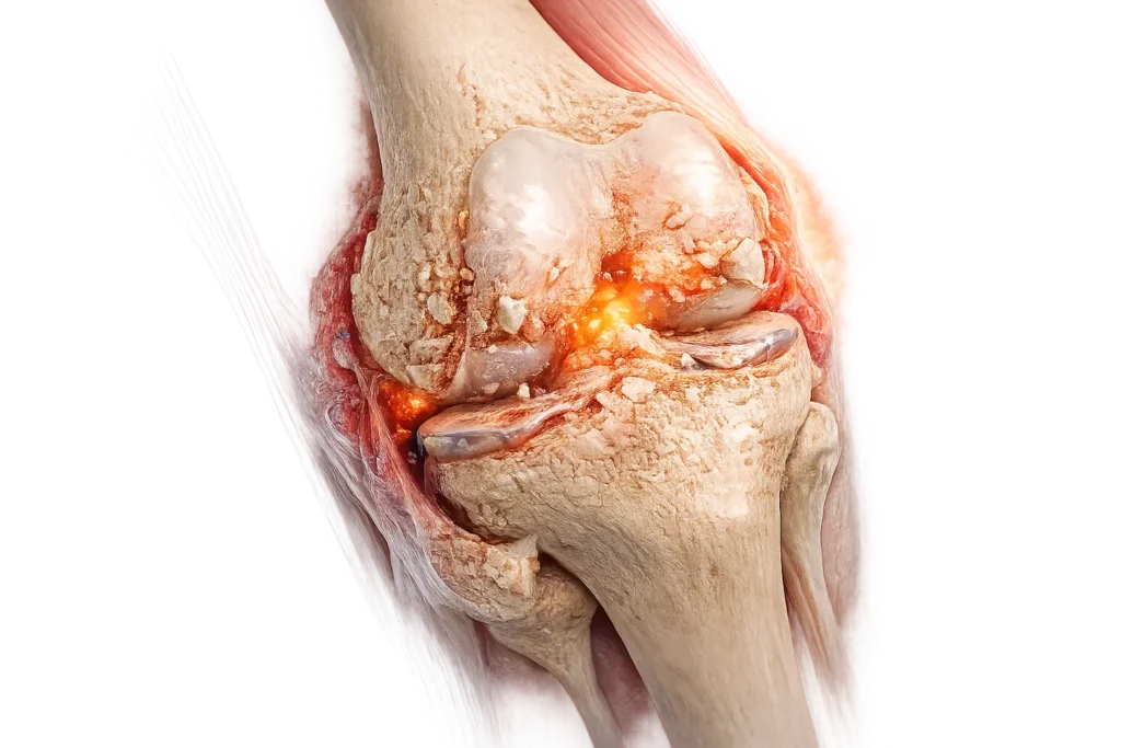 Damaged Knee Joint