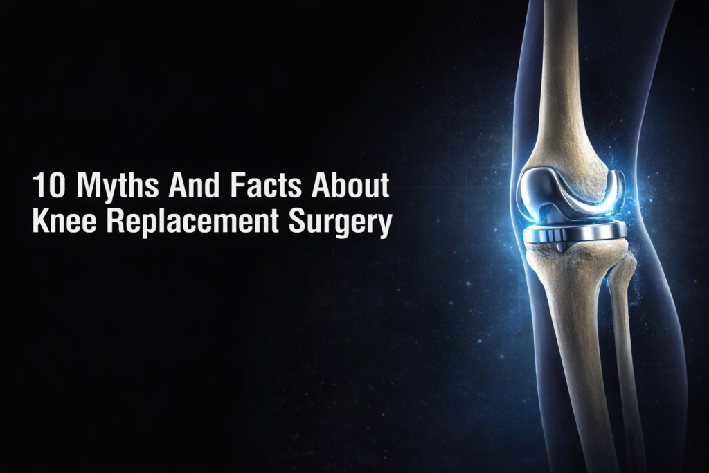 Knee replacement myths and facts explained by Dr Firoz Ahmed Guwahati