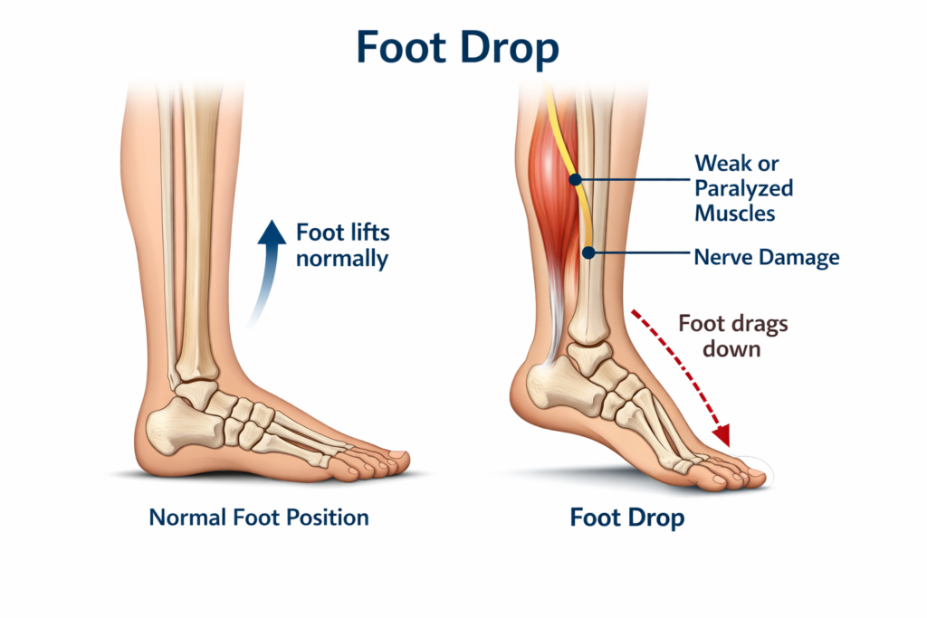 foot drop treatment guwahati