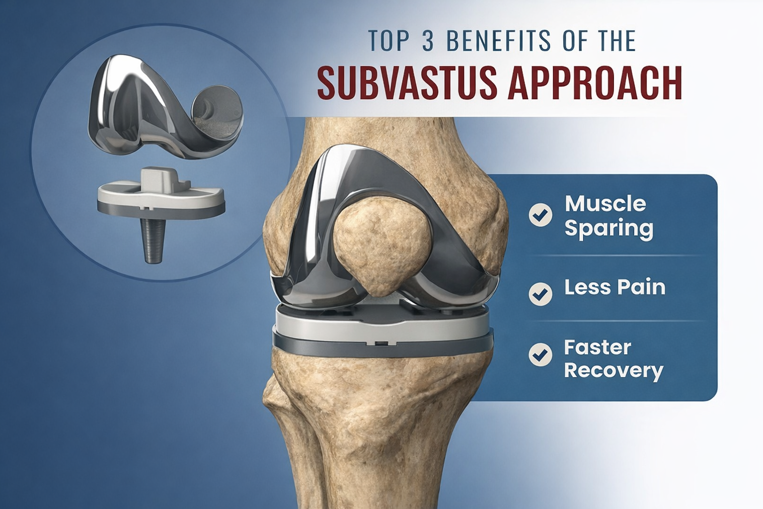 painless knee replacement